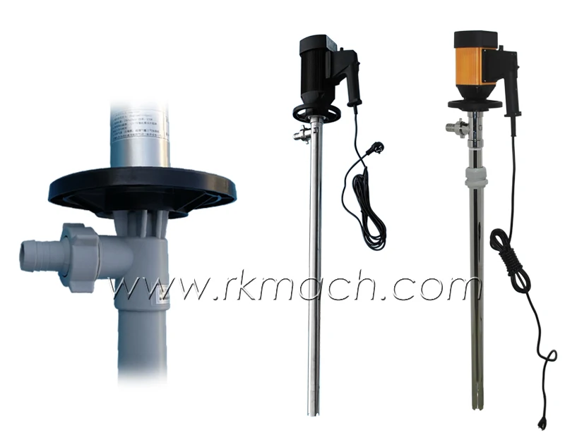 60L/min air driven Barrel pump for ferric oxide and chlorhydric acid