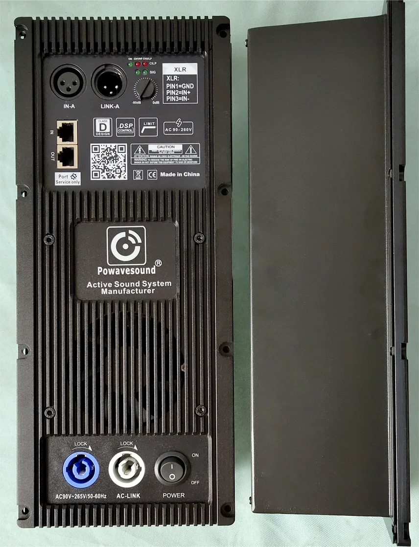 Full range speaker amplifier module 2000W D class plate amplifier for big speaker line array dsp audio processor for optional