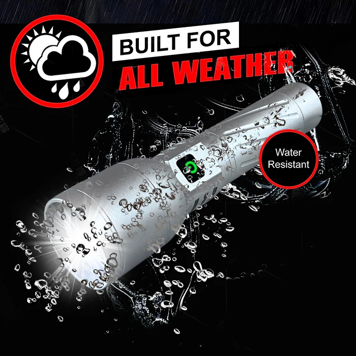 Wholesale Super Bright Laser Powerful Flashlights Torches 100000 Lumens Waterproof Rechargeables Tactical Led Flashlight