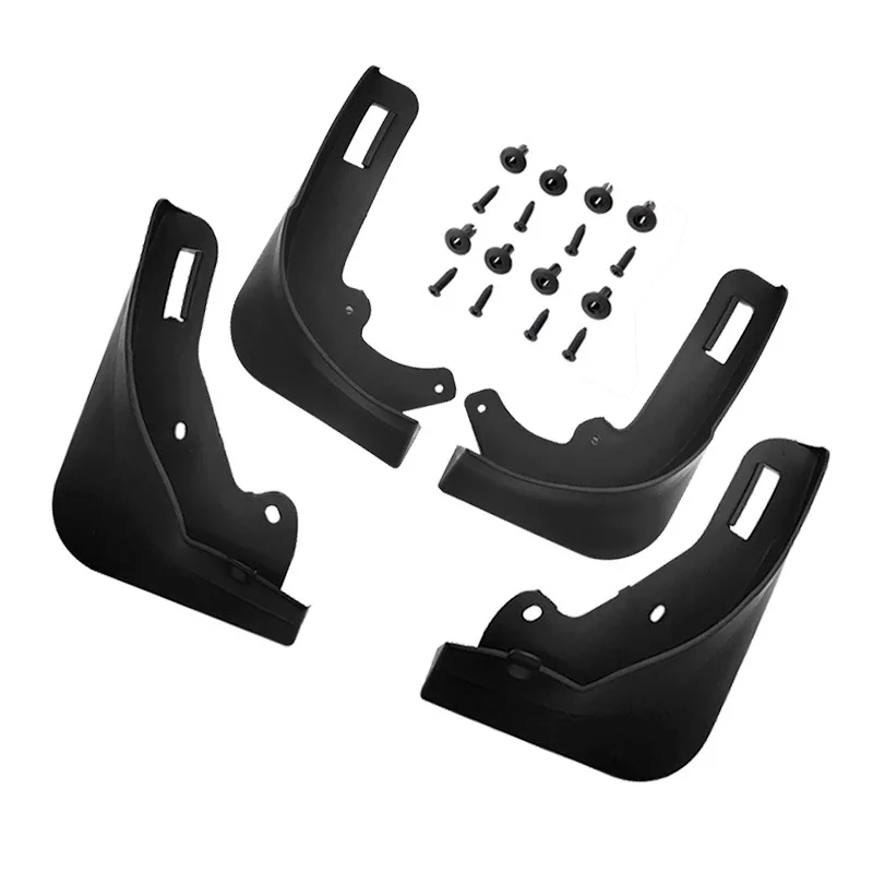 ABS Soft Fender Mud Flaps for Tesla Model Y with clips