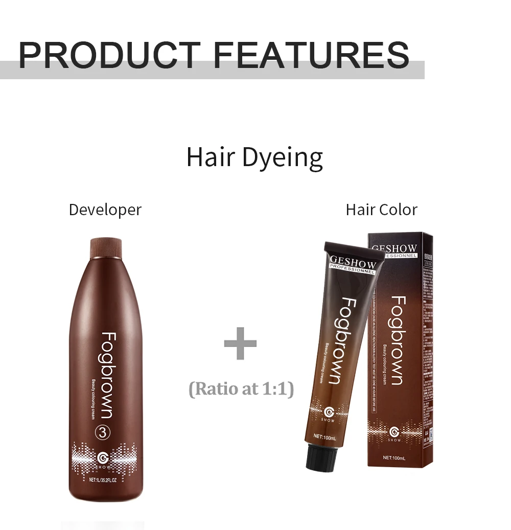 Wholesale oxidant hair coloring developer 3% 6% 9% 12% fragrance natural peroxide cream