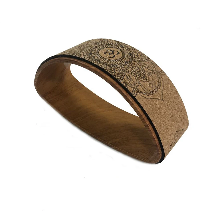 Массаж круги Эко-дружественных ПВХ спортивные растяжения тренажерный зал для занятий йогой, фитнесом или работы в спортзале, колеса