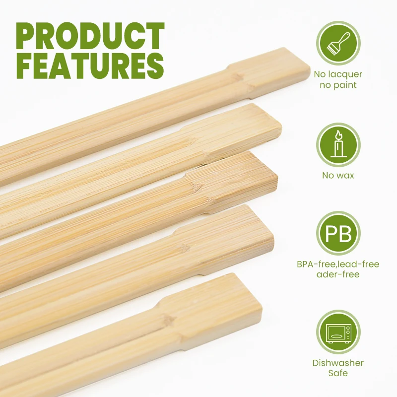 Wholesale Cheap Price 21cm Bamboo Twin Chopstick Custom Chopsticks For Restaurant