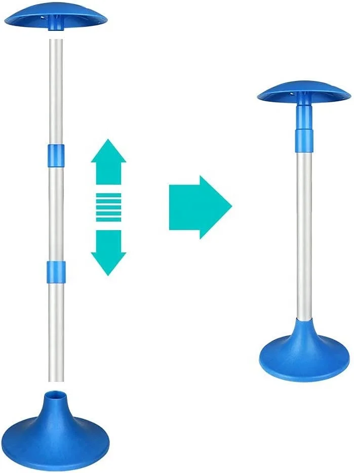 Adjustable Aluminum Boat Cover Support Poles with snap top or mushroom top