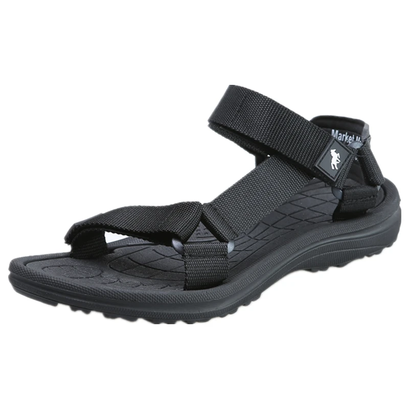 
Custom fashion slide sandal shoes outdoor beach buckle mens footwear sandals 
