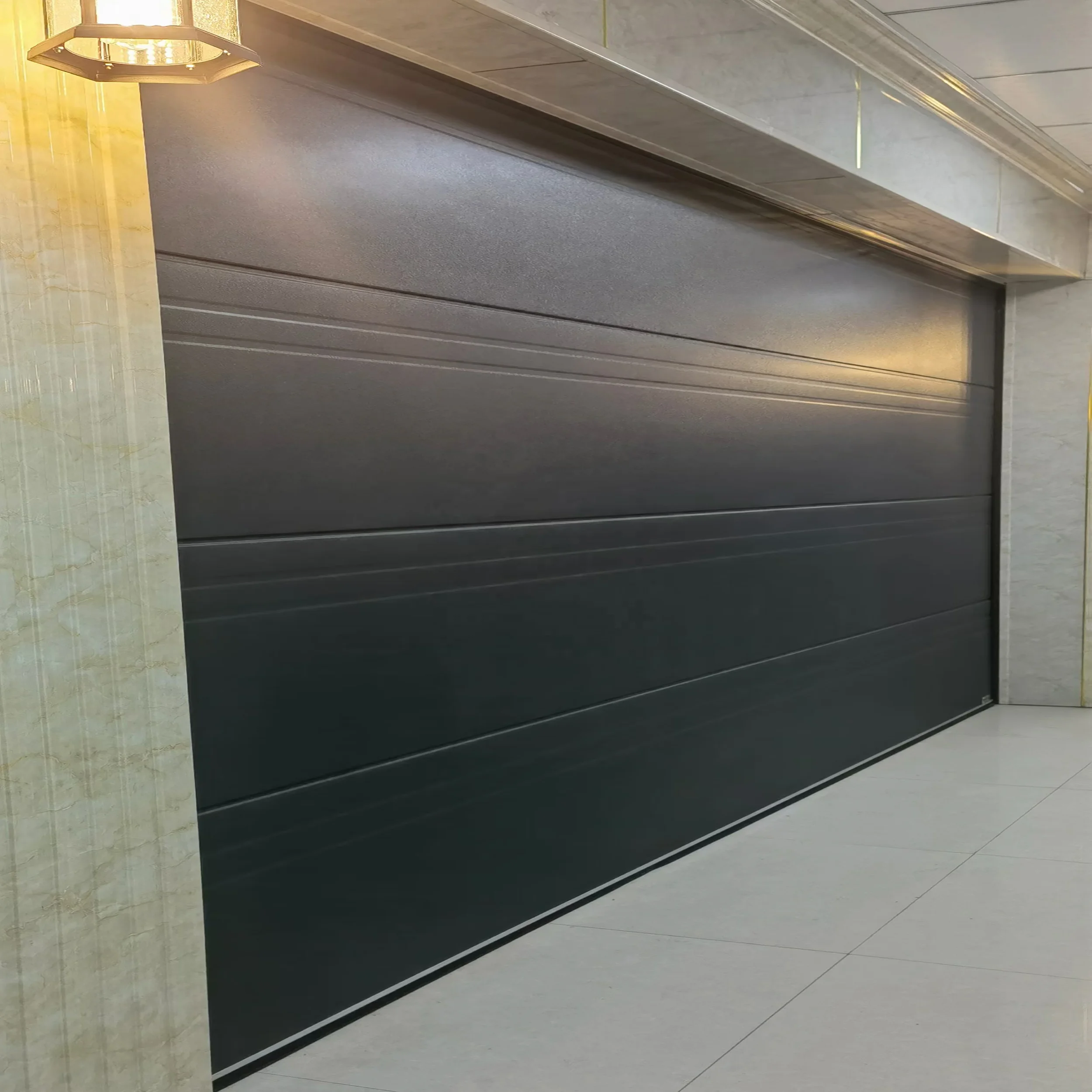New Design Modern Automatic Mirror Garage doors