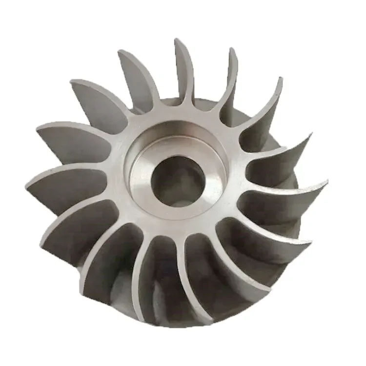 Desen Customized Professional Iron Casted Impeller Stainless Steel Casting Water Pump Impeller