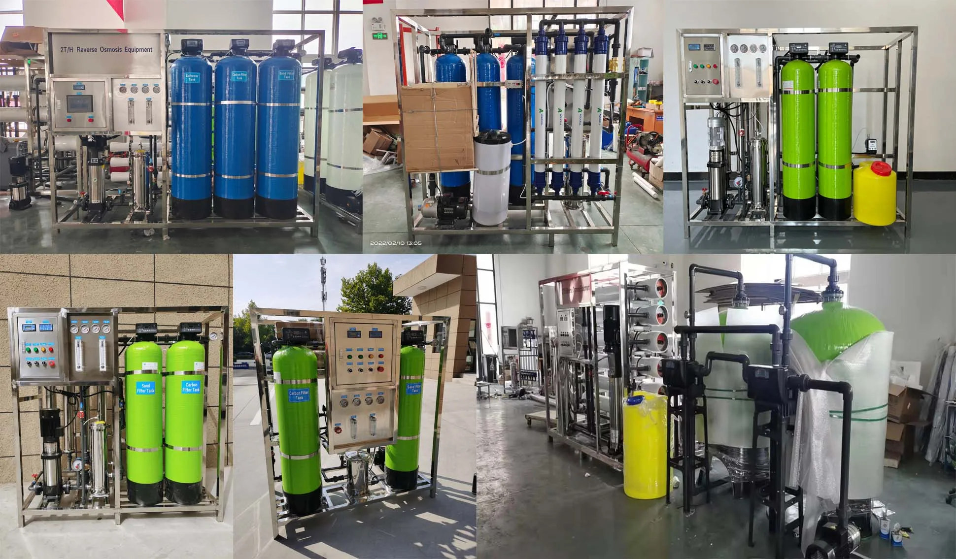 automation Small Water Treatment Equipment RO Reverse Osmosis Filtration System Drinking Water Treatment Machine