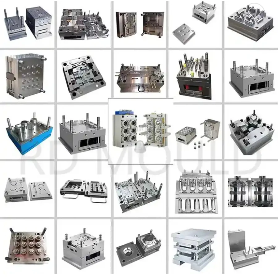 3D пресс-формы для литья под давлением литые литьевые детали пластмасс