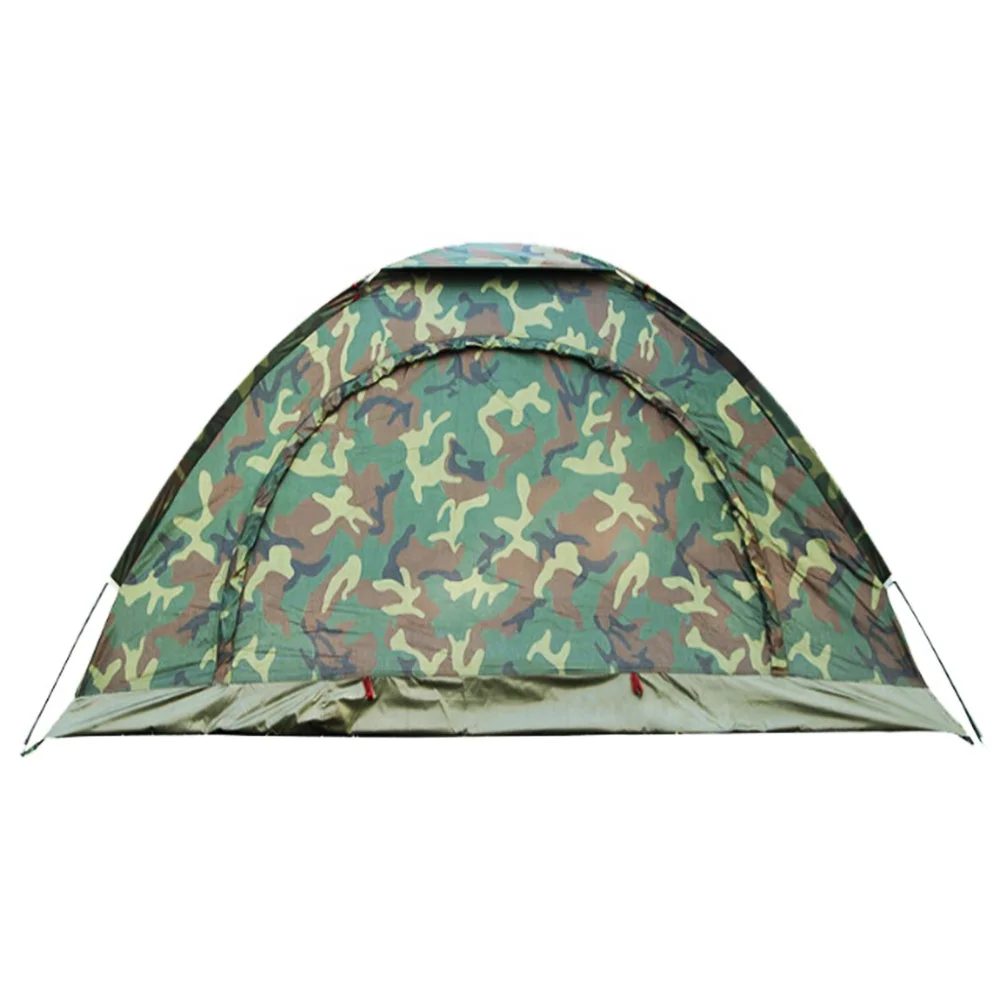 Outdoor Backpacking Camouflage Four Season Sun Shelter Canopy Waterproof Anti Bites 2 Person Hiking Camping Tent