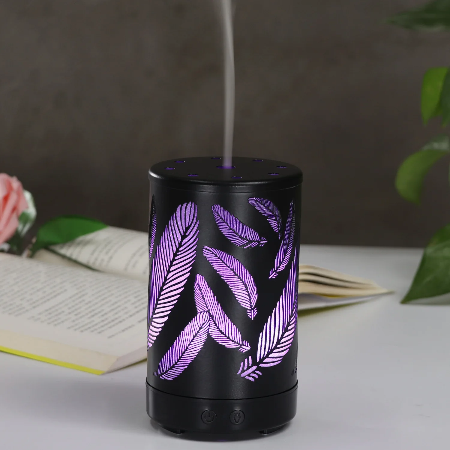 best type Cartoon cat aroma diffuser /essenital oil diffuser 2020 with 7 led lights