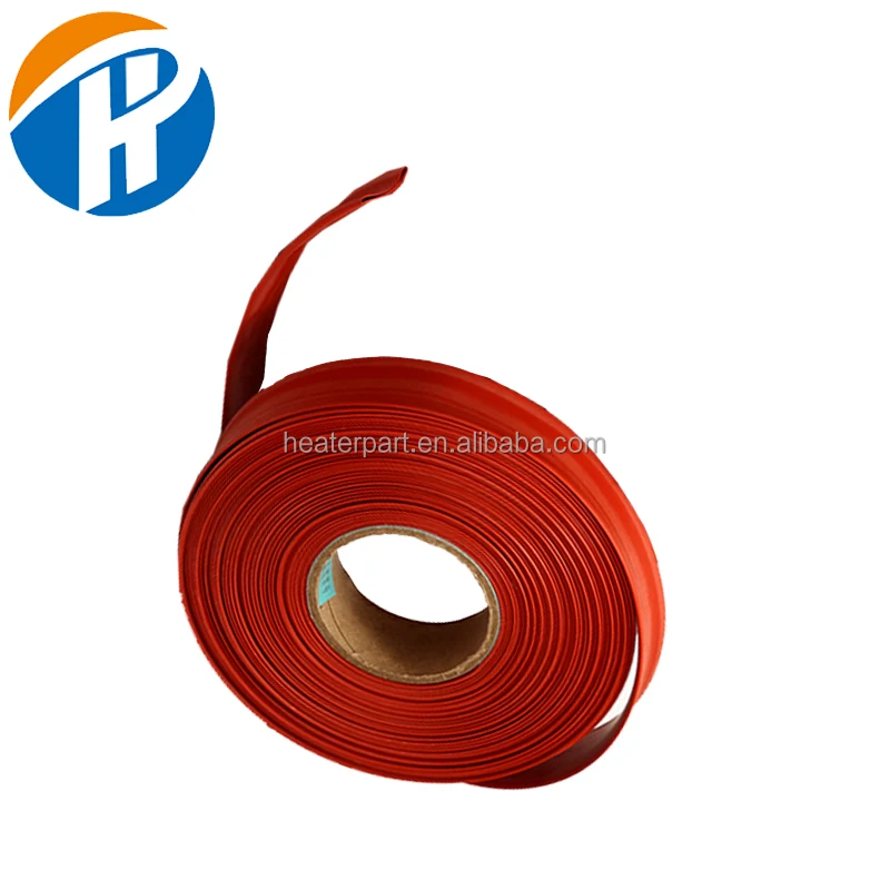 Fiber Glass Insulated Tube Small Diameter 6mm High Temperature Silicone Coated Fiberglass Fire Sleeve