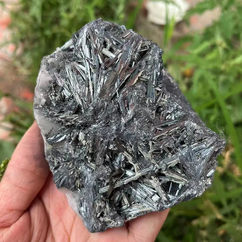 Wholesale Natural Healing Crystal Quartz Mineral Specimen Rough Stibnite Raw Antimonite