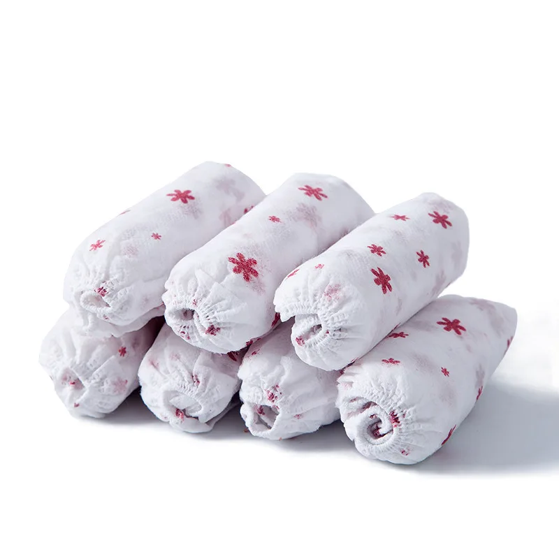 Трусики для периода, одноразовое нижнее белье, мягкое нетканое одноразовое нижнее белье в женских трусиках, нетоксичные биоразлагаемые одноразовые