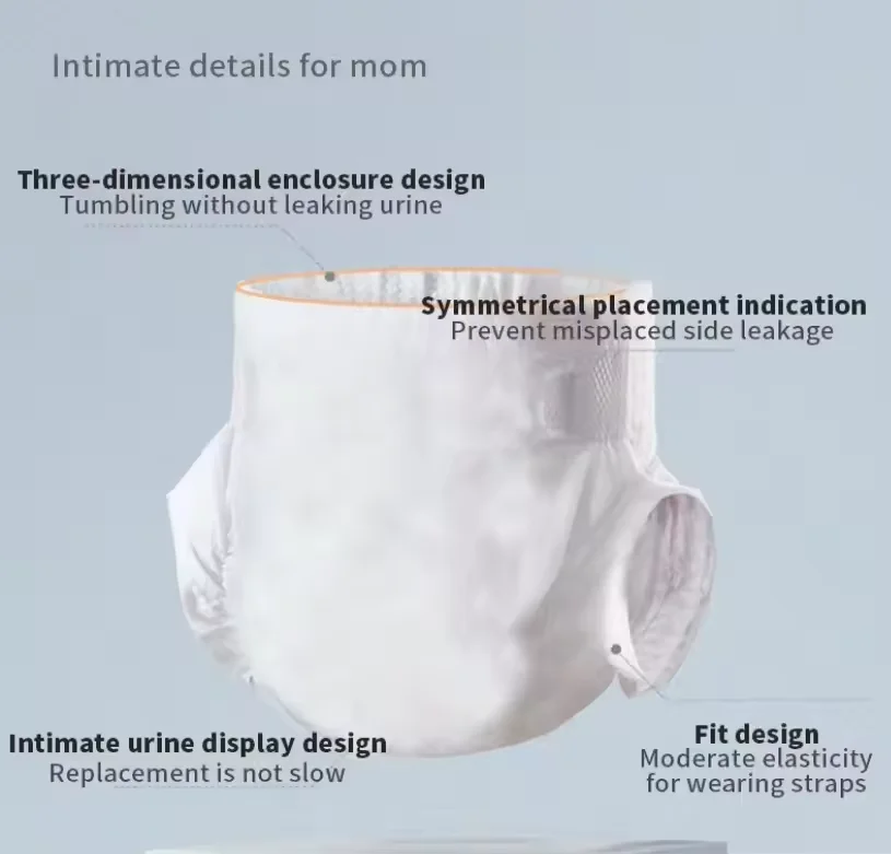 Cotton Reusable Baby Diapers Printed Disposable Newborn Nappies for Children