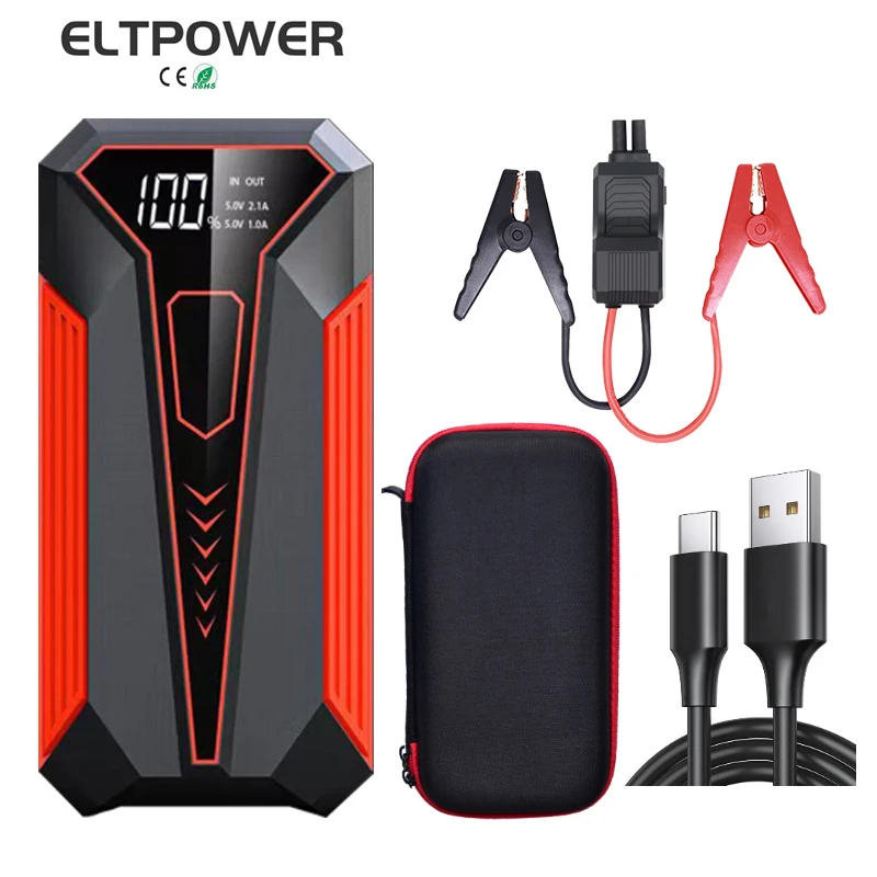 Newest model 12V 12800mAh Car Jump Starter Emergency  Battery BoosterJumper Portable Car Jump Starter