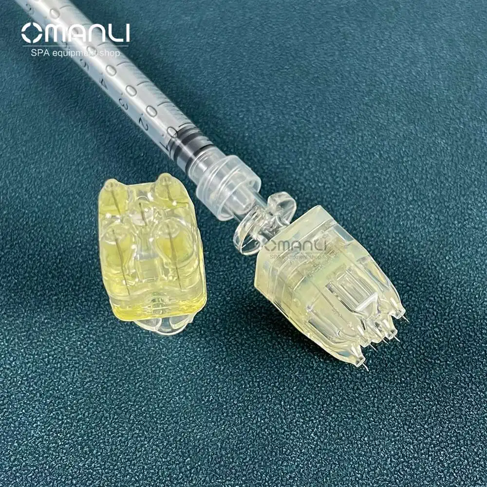 Safety Multi Hottest Selling Crystal Multi 5 Pins Sample Needle Replaced Micro Needle