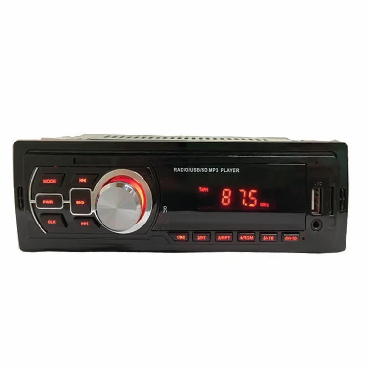 Заводская поставка 12 В светодиодный дисплей автомобильный музыкальный mp3-плеер 4 RCA Aux дистанционное управление автомобильная стереосистема для приборной