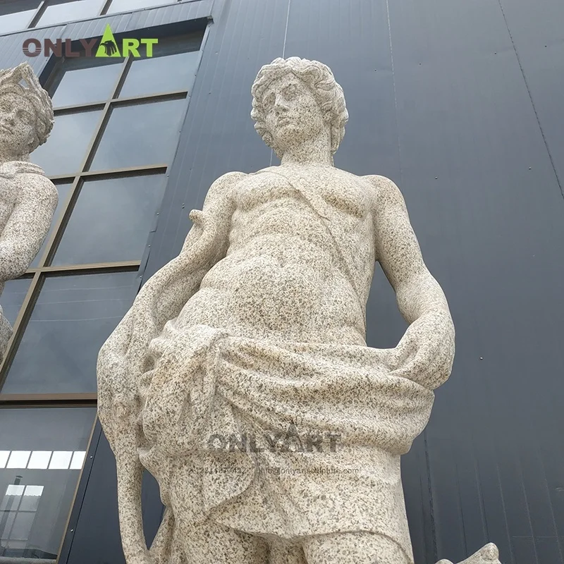 Custom Project Sitting White Nude Woman Stone Marble Sculpture Female Statue