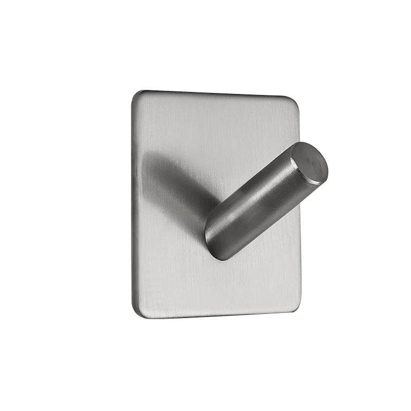 hot sales stainless steel 304 USA design super sticker single wall hook