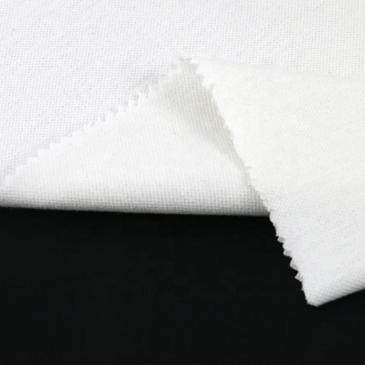 Polo t shirt cvc spandex cotton stretch pique fabric