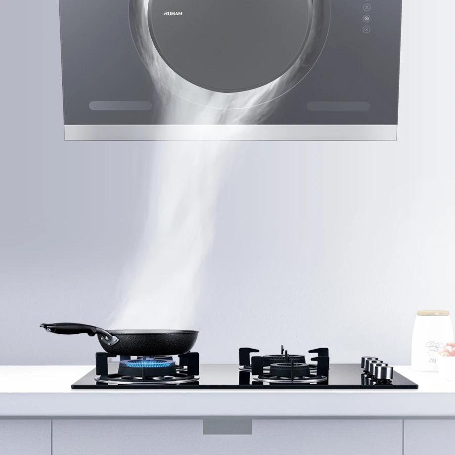 Разборная горелка из закаленного стекла с четырьмя горелками, газовая плита с духовкой, профессиональная современная B486