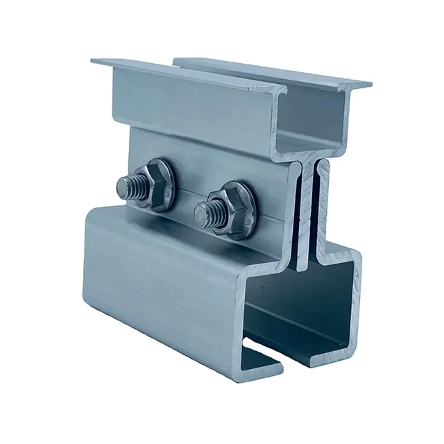 Rapid Construction Ground Roof Mount System Solar Accessories Mid End Clamp Industrial Solar Technology Xd New Energy Technology