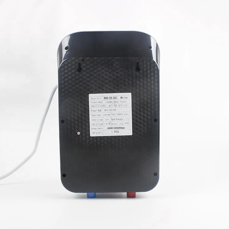 CE certificate wall mounted tankless instant electric shower water heater