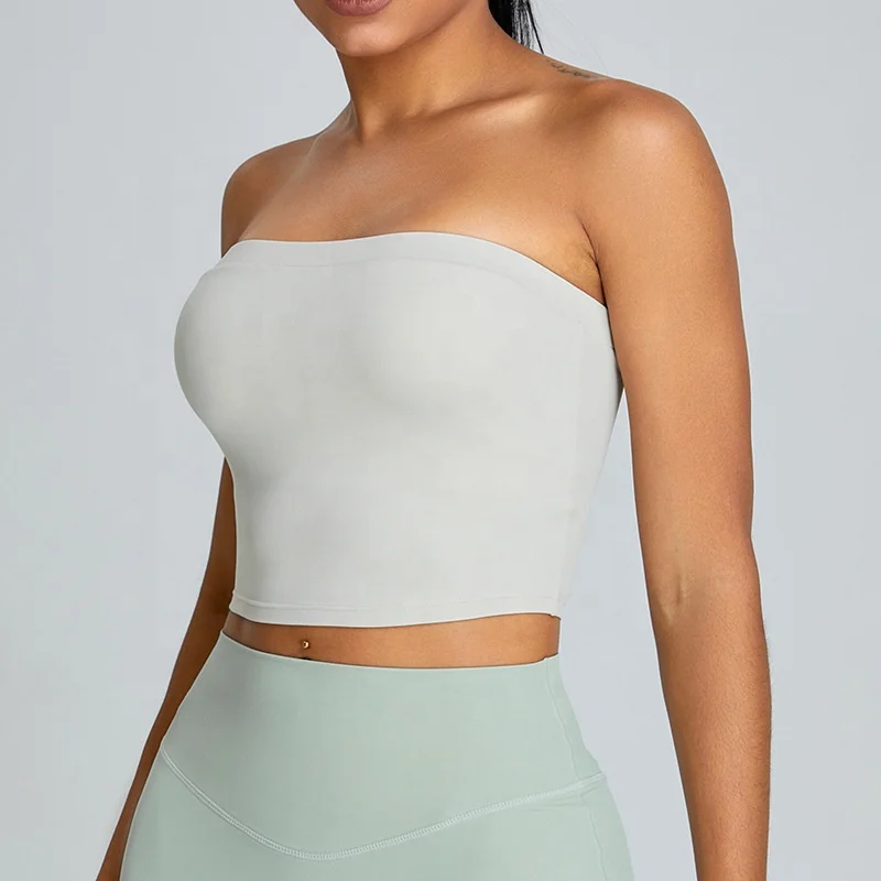 Women Stretchy Compression Soft Comfort Quick Dry Wire Free Sports Bra