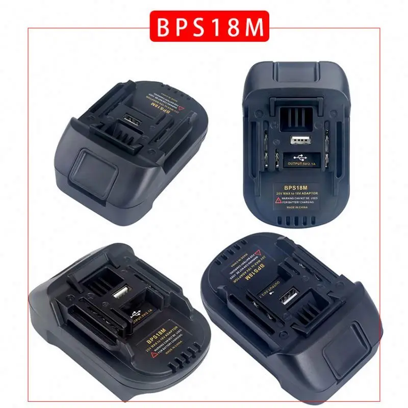 Кабель BPS18M B & D/Porter инструмент для литиевой батареи адаптер преобразования DM18M BS18MT в 20V ~ 18V makitas