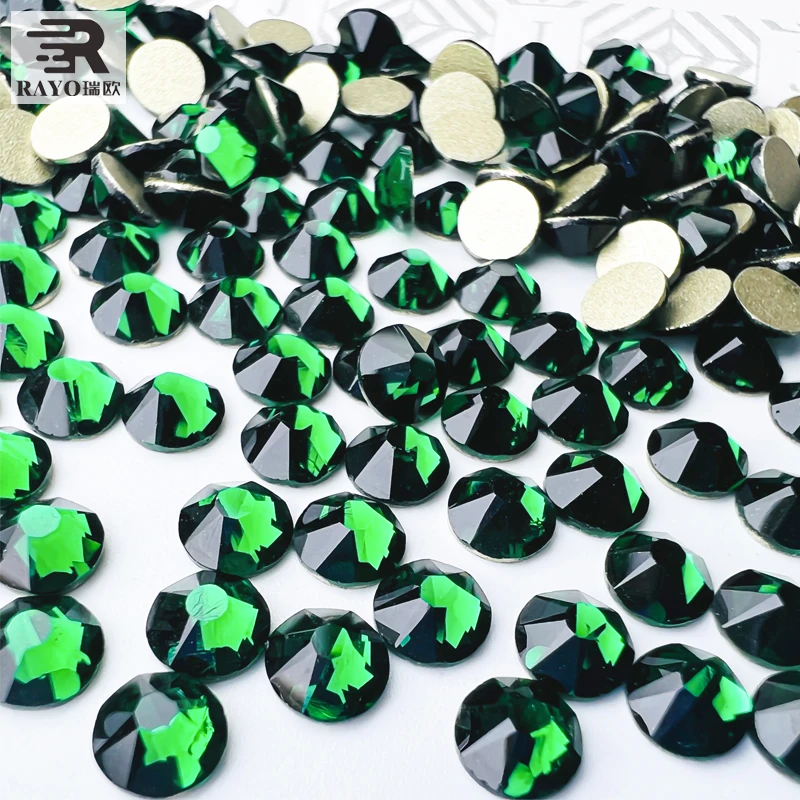 Non hot fix Rhinestone Mix Size Flat Back Crystal Rhinestones Beads Applique Nail Ss20 Siam Red color