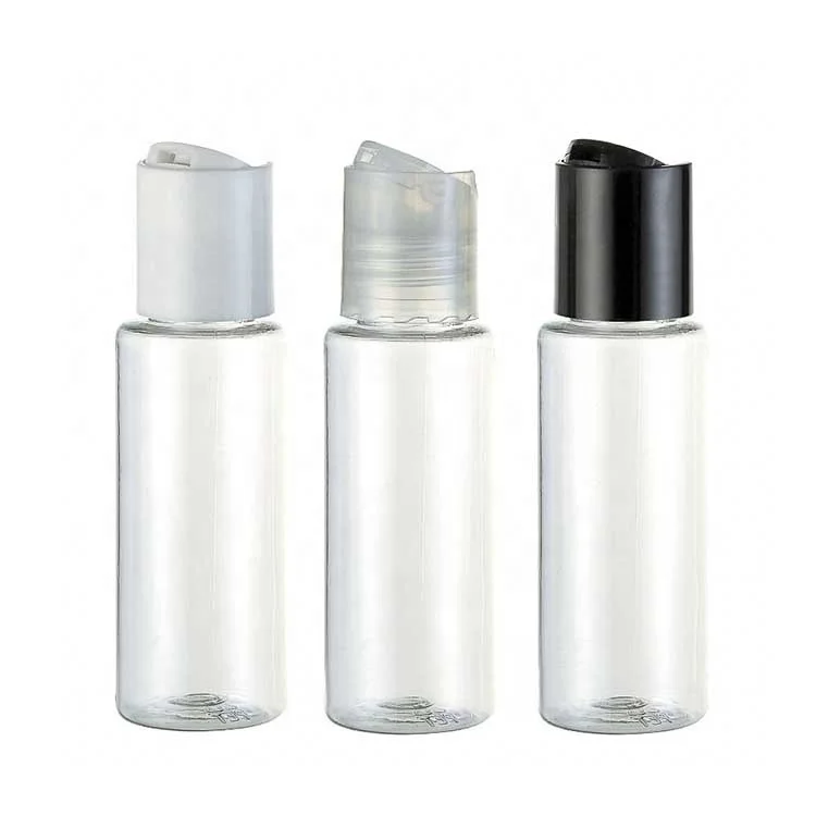
10ml 20ml 30ml 50ml 100ml Flip Top Cap PET bottle with clear screw type flip top lids 1 oz plastic bottle with flip top cap 