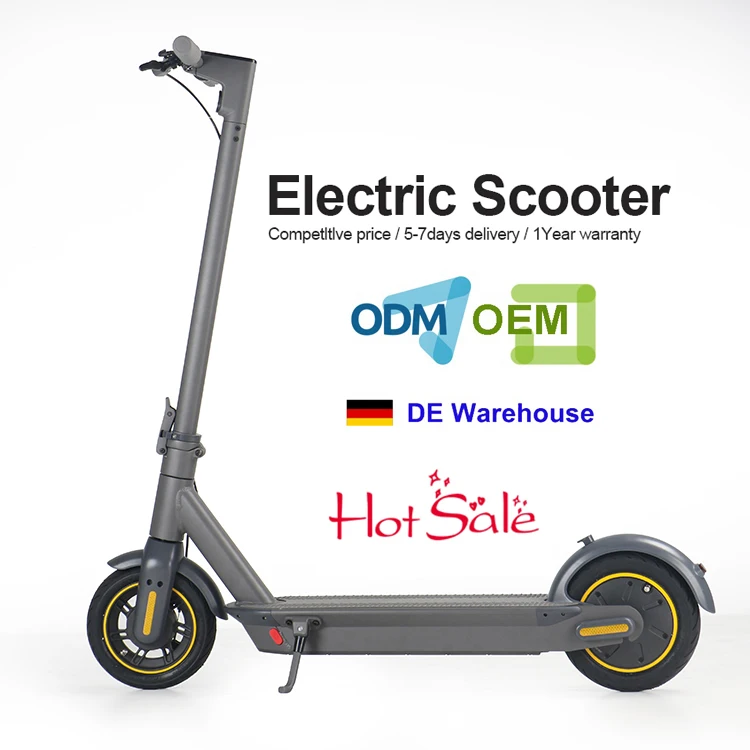 Pro Max G30 Style Eu Stock 36v 350w Range 50KM UK Warehouse Electric Scooter Adult 10 Inch
