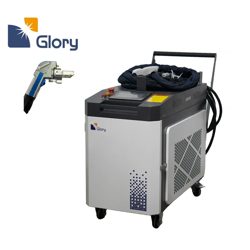 New 1500w 2000w 3000w Fiber Laser Cleaning Machine for Metal Stainless Stone Oil Paint Laser Cleaner Rust Removal