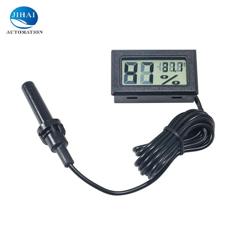 Factory Sale Display LCD Meter Electronic Hygrometer Indoor Temperature Meter
