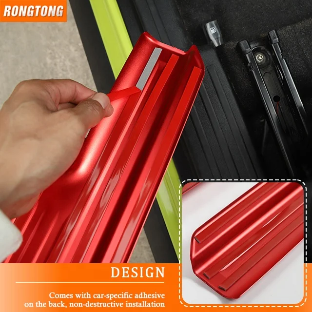 Hot Sale Car Accessories Car Door Sill Scuff Plate Guard Threshold Cover for Suzuki Jimny 2019+
