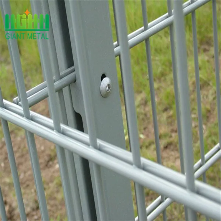 868 Double wire Fence Factory Galvanized Powder coated Panel Fence 2D Garden Fence