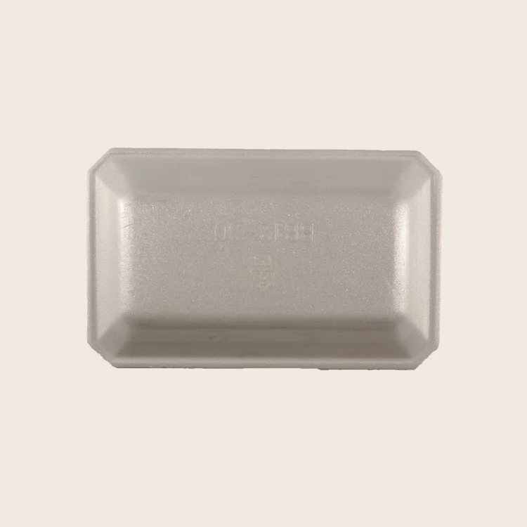 Commercial food plaza plastic food tray with lid compartment fast food tray