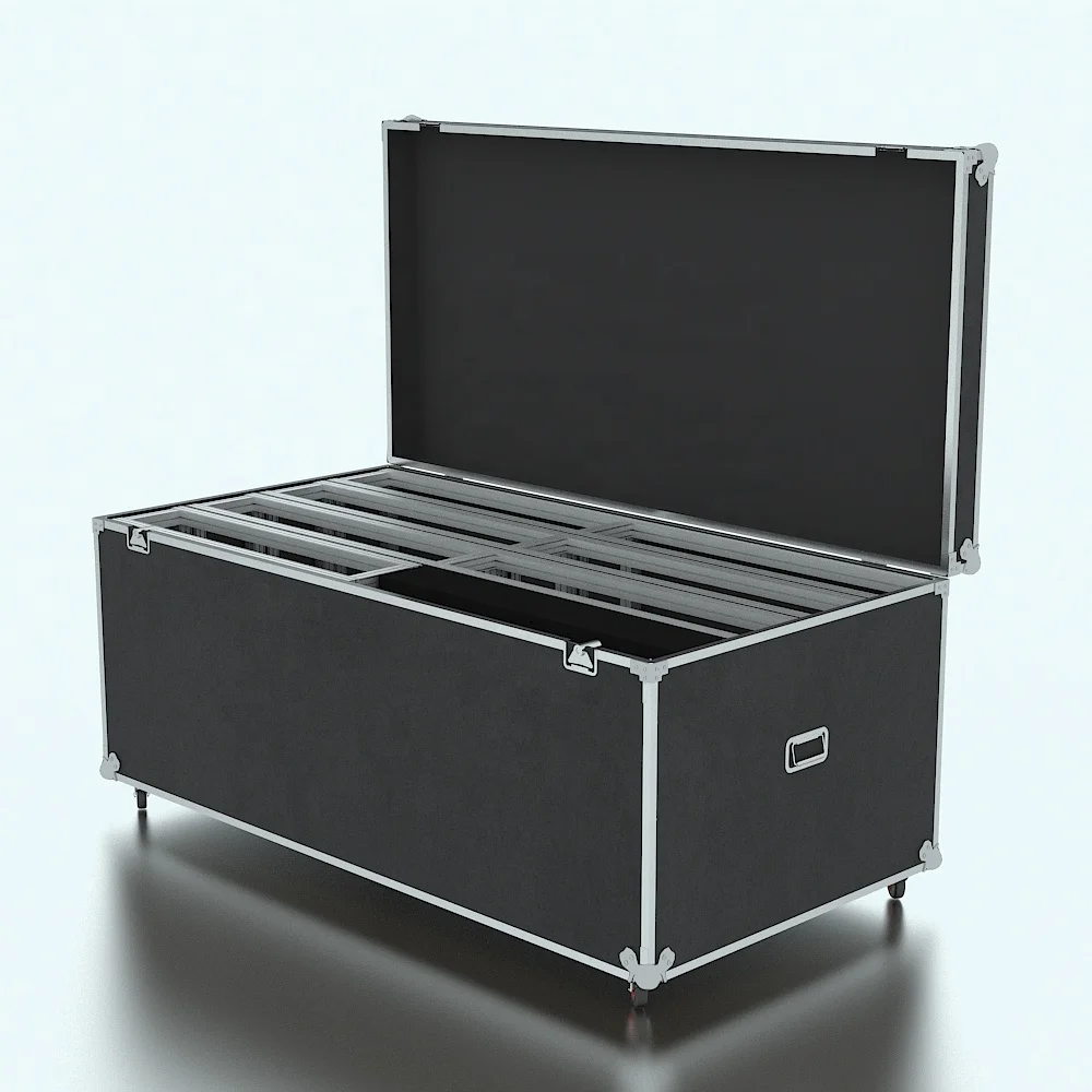 Modern Custom Design Trade Show Exhibit Display Exhibition Booth Advertising Portable Expo Front Reception Tables LED Counter