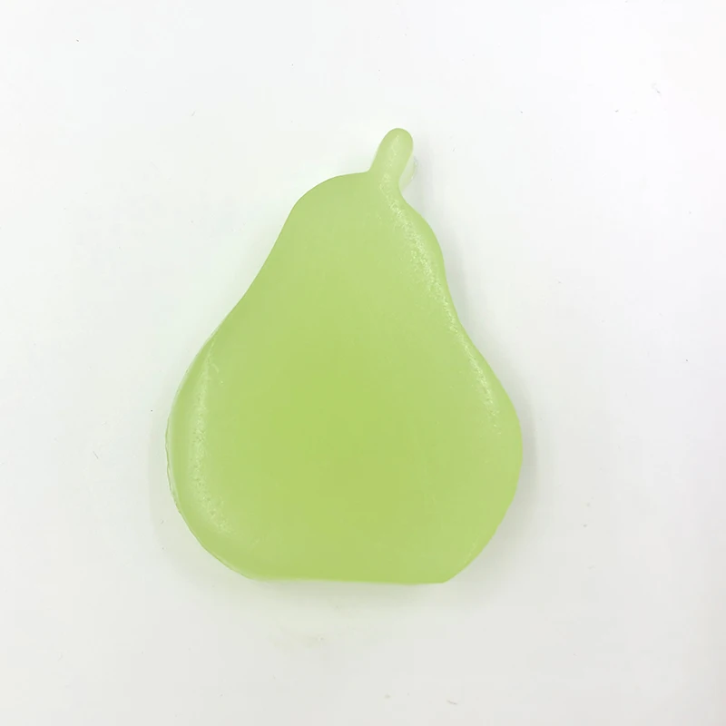Bebevisa Jelly Konjac Soap Shape Pear Bath soap Cleaning 100% Plant Fibre No stimulation Baby Soap