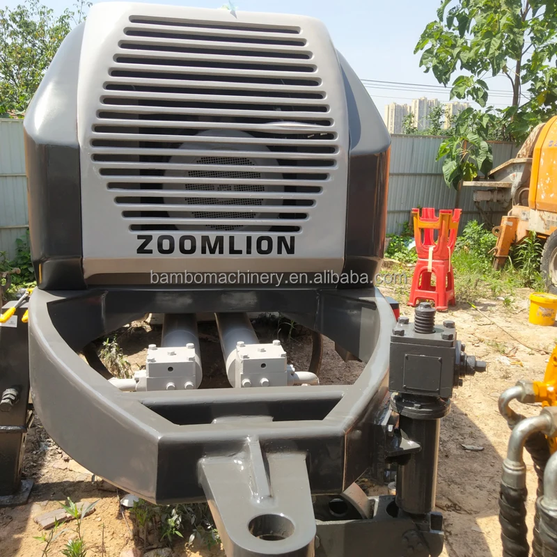 Economical second hand portable electric mini static auto fixed concrete conveying pump ghana