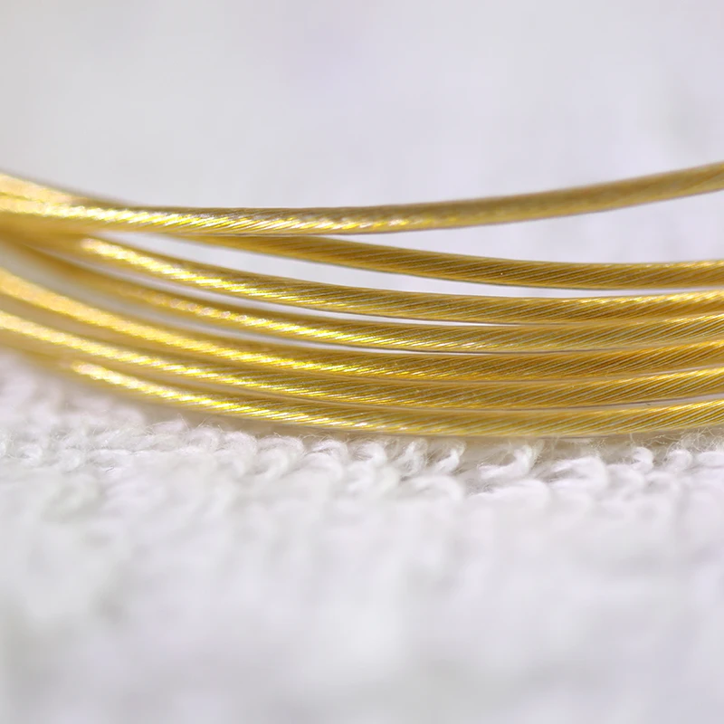 Litz 6N OCC Гибридный Hi-Fi кабель OCC с серебряным и золотым покрытием