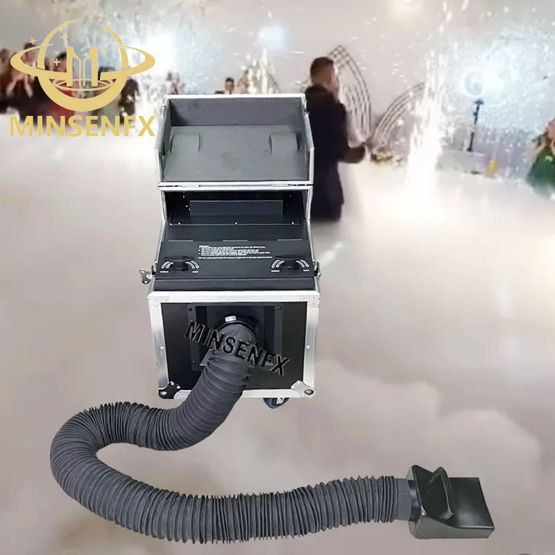 3000W Low Level Smoke Machine Water Mist Machine Concert Stage Smoke Machine With Flight Case