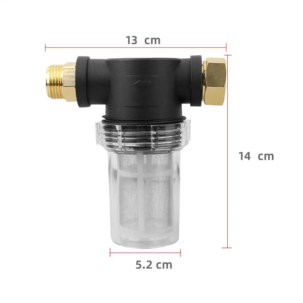 Hot Sale Sediment Filter Attachment Garden Hose Pressure Washer Outdoor Inlet Water