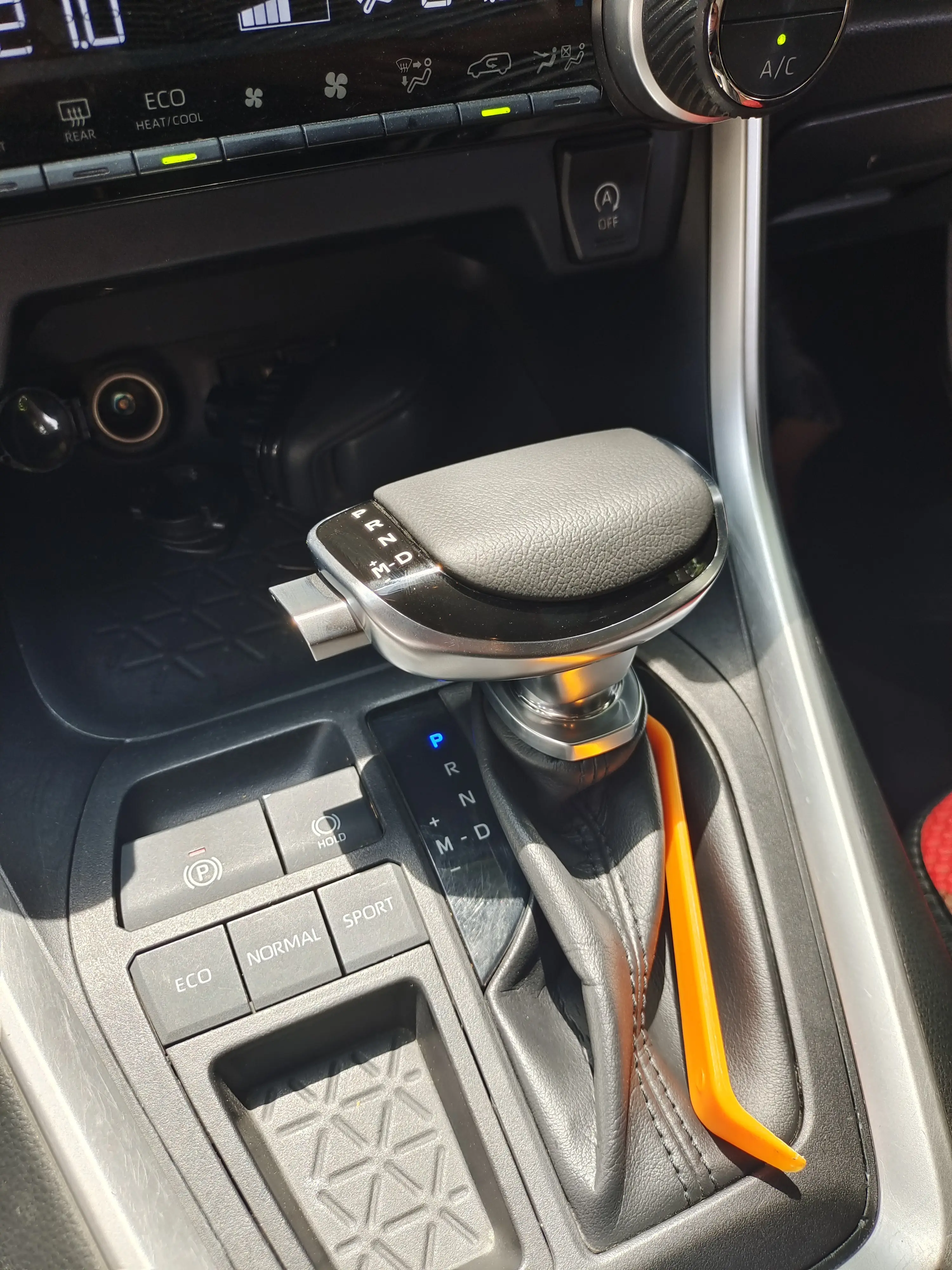 Automatic Electronic Gear Shift Knob Yacht style Alcantara for Toyota Camry Asia Dragon Feng Landa