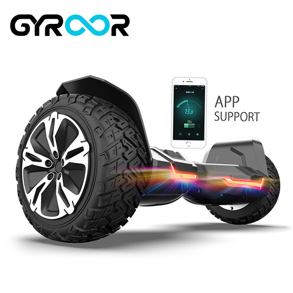 GYROOR 8.5inch Hoverboard Two Wheel Electric Self Balance Scooter Hoverboard For sale free shipping