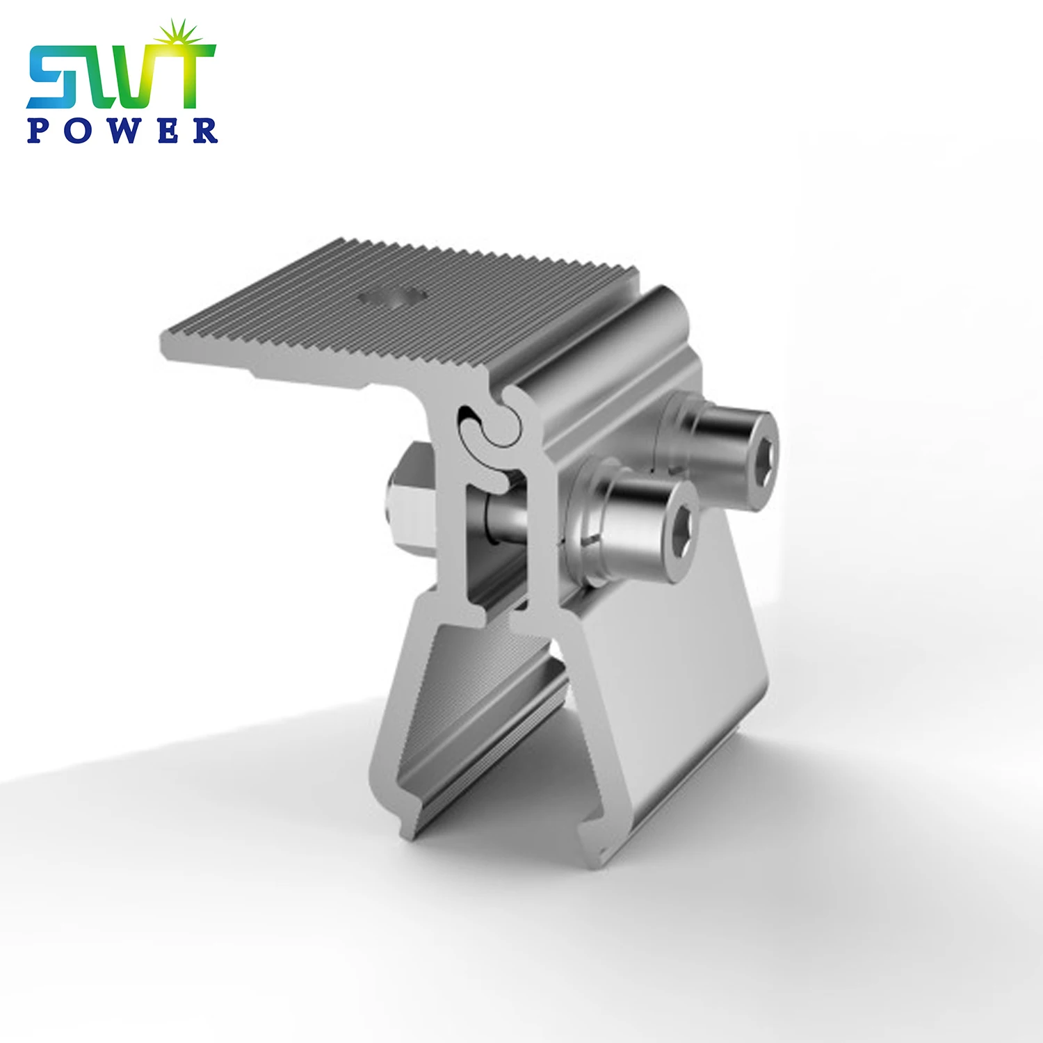 Customized Klip-lok 406 Clamp Metal  Clamp Solar Tin Roof Mounting System