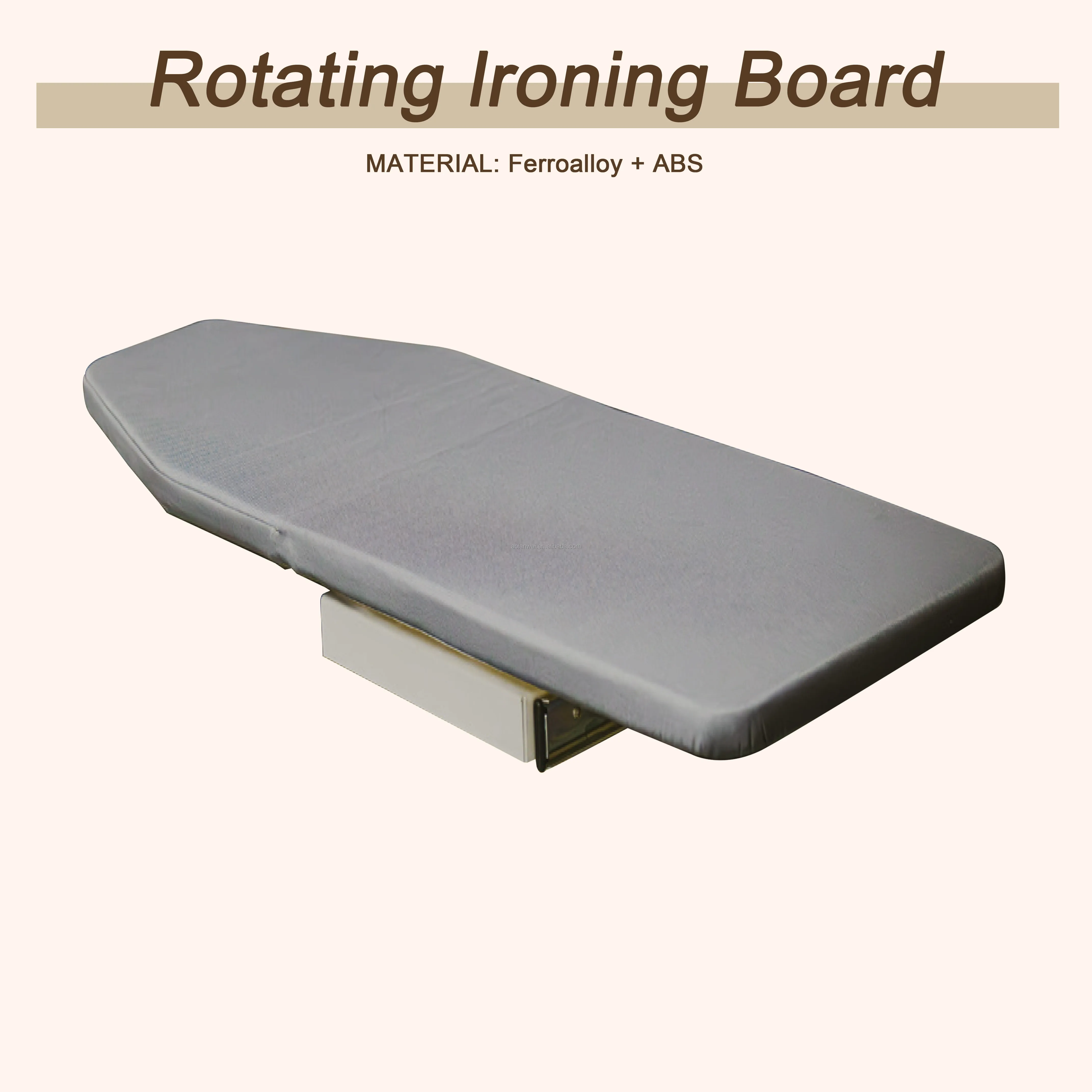 Closet Accessories Designed Laundry Gray Extra Large Pull Out Rotating Ironing Board Table Clothes for Luxury Cloakroom