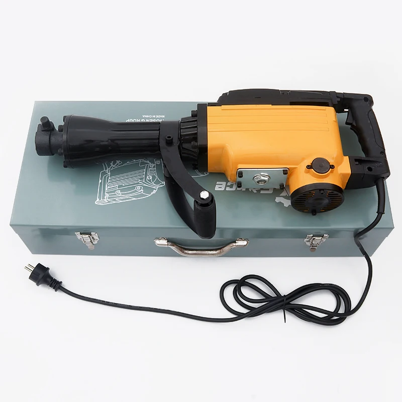 Huge Heavy Duty 65MM Rock Drilling Machine Jack  220V Demolition Hammer Demolition Jack Hammer
