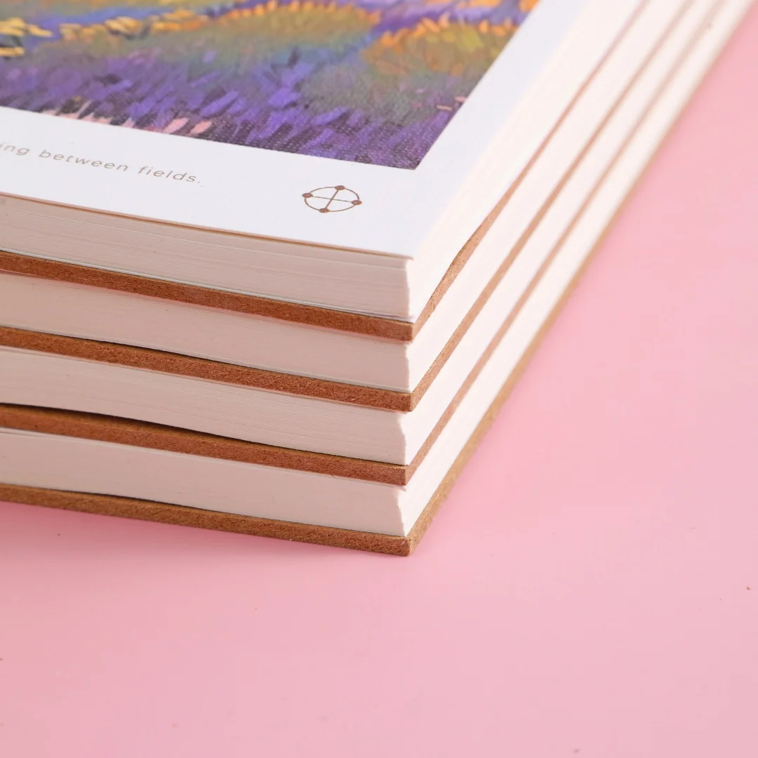 A4 45Sheets Stationary Hardcover Custom Painting Drawing Books Watercolour Sketch Book For School